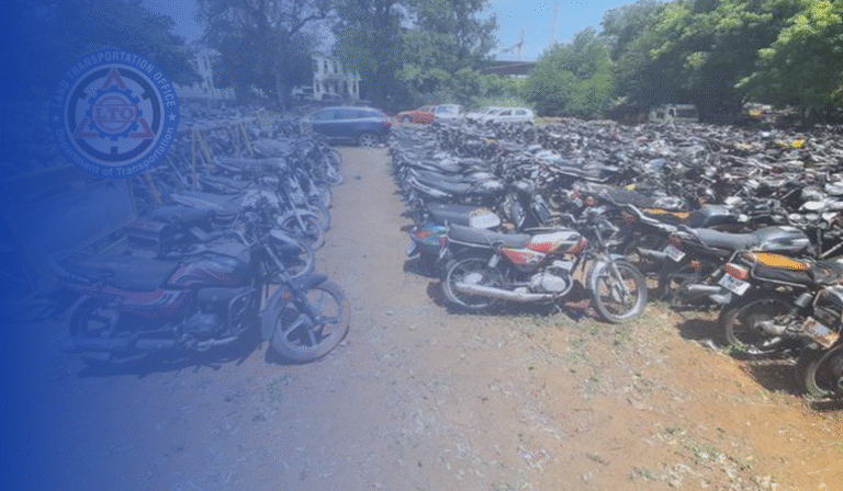 Announcement Of Public Auction - Unclaimed / Impounded Motor Vehicles Disposal