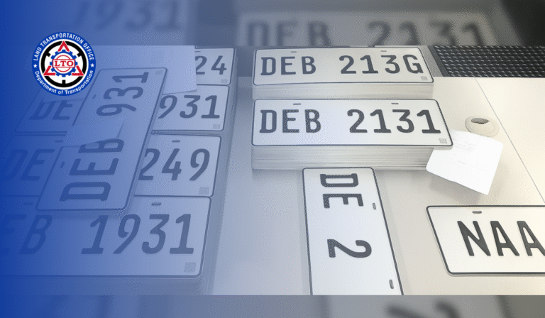 LTO Plate Number Check