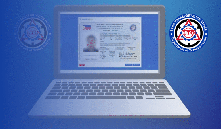 LTO Digital Driver License ID
