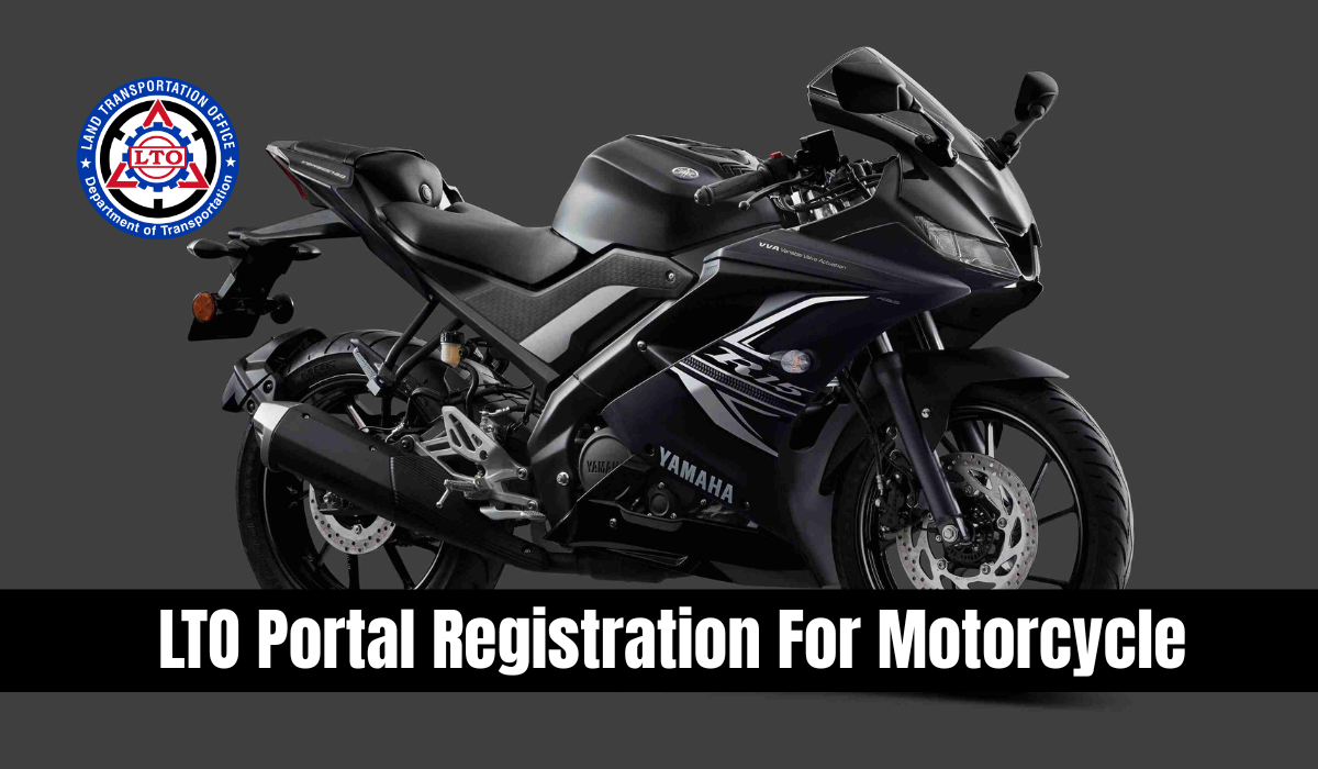 LTO Portal Registration For Motorcycle