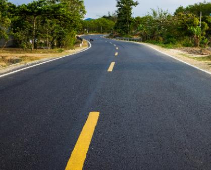 Broken Yellow Lane Divider