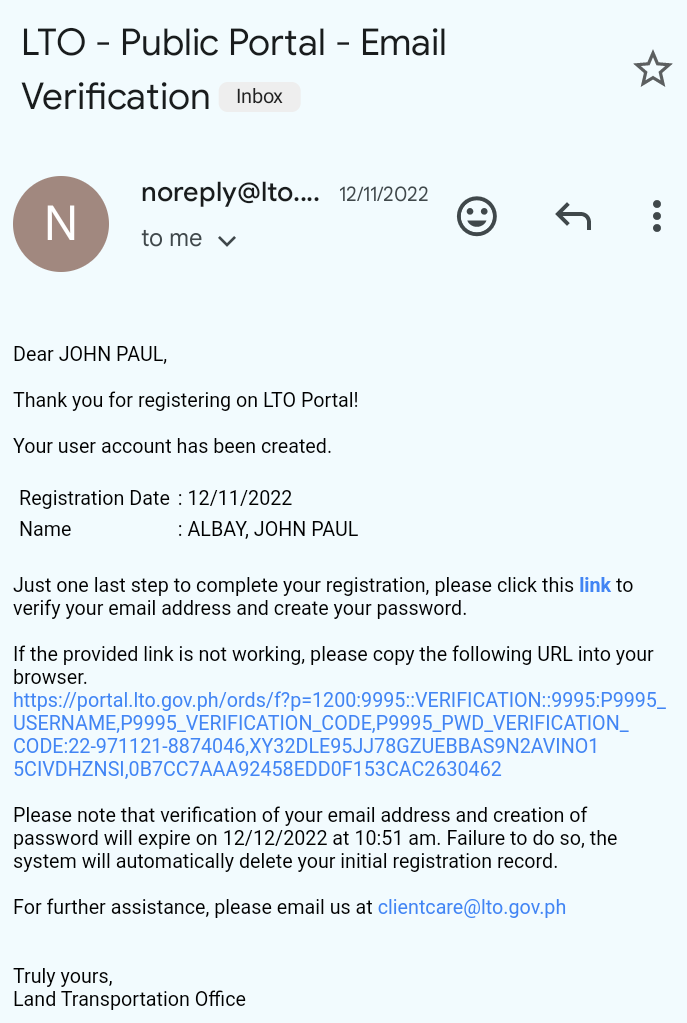 emails address
