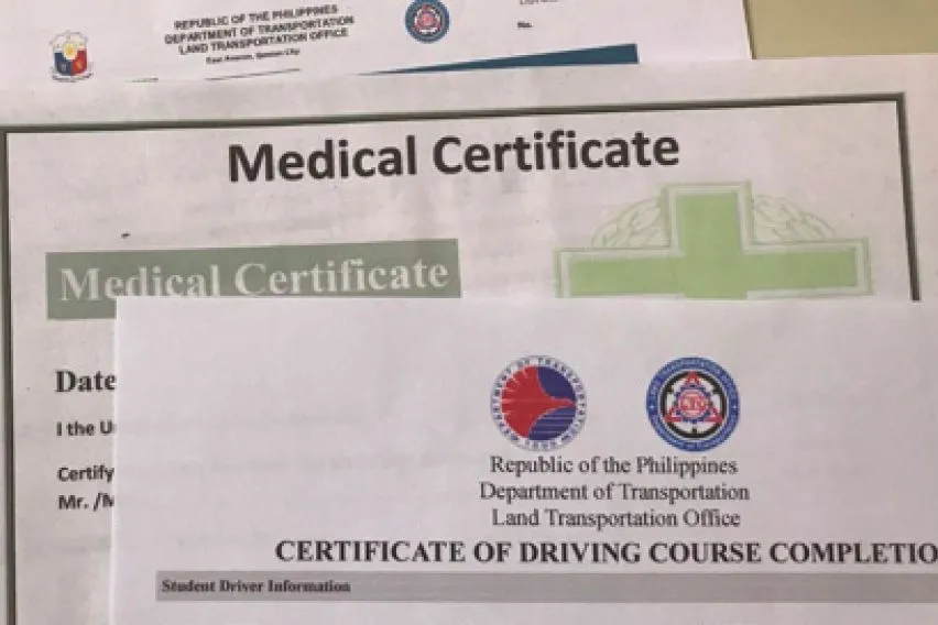 What Is an LTO Medical Certificate?