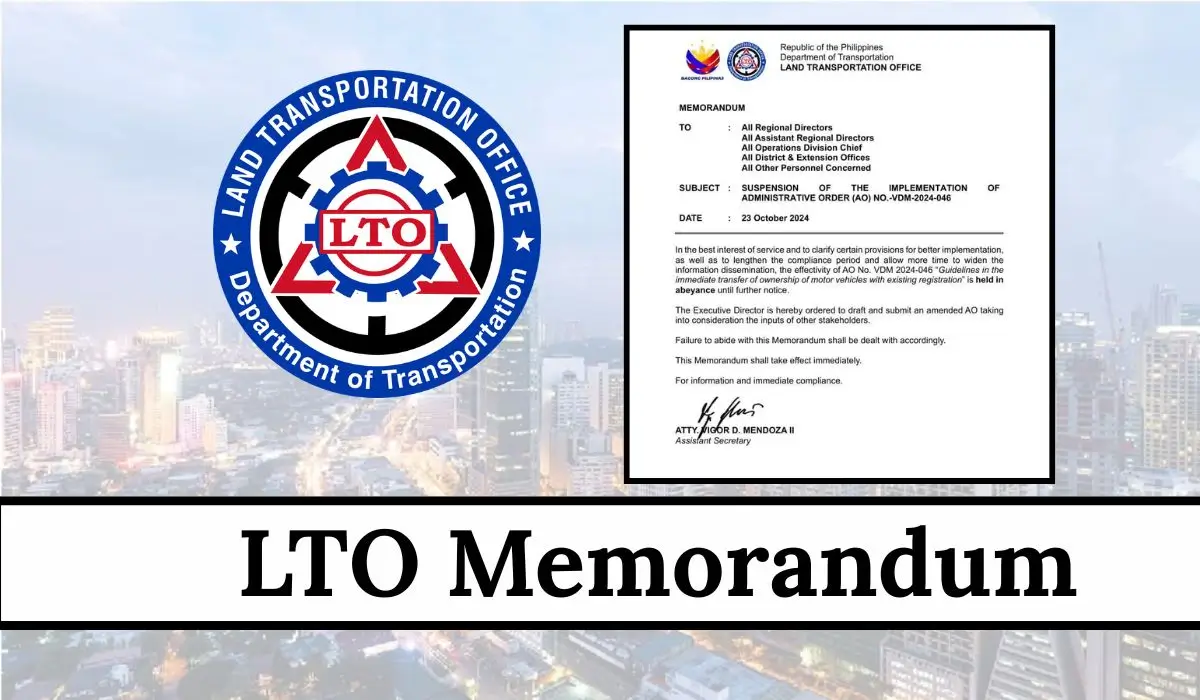 LTO Memorandum