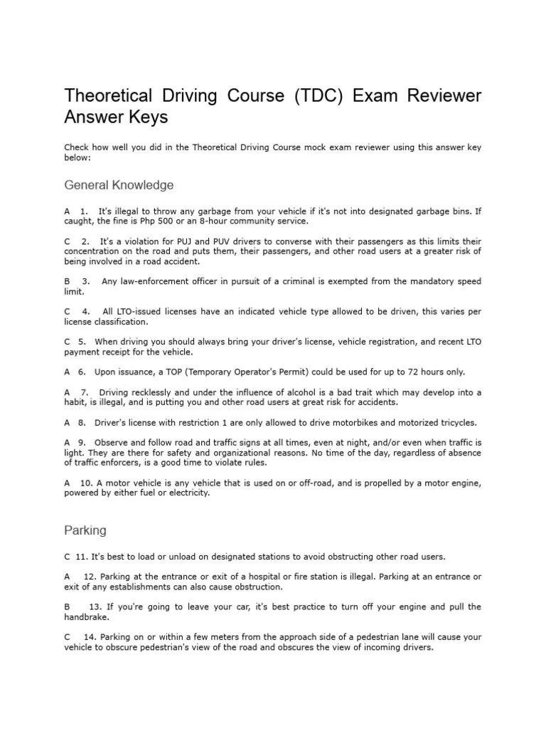 What is the LTO Conductor Reorientation Course Exam?