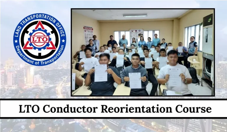 LTO Conductor Reorientation Course