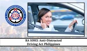 RA 10913: Anti-Distracted Driving Act Philippines 2026
